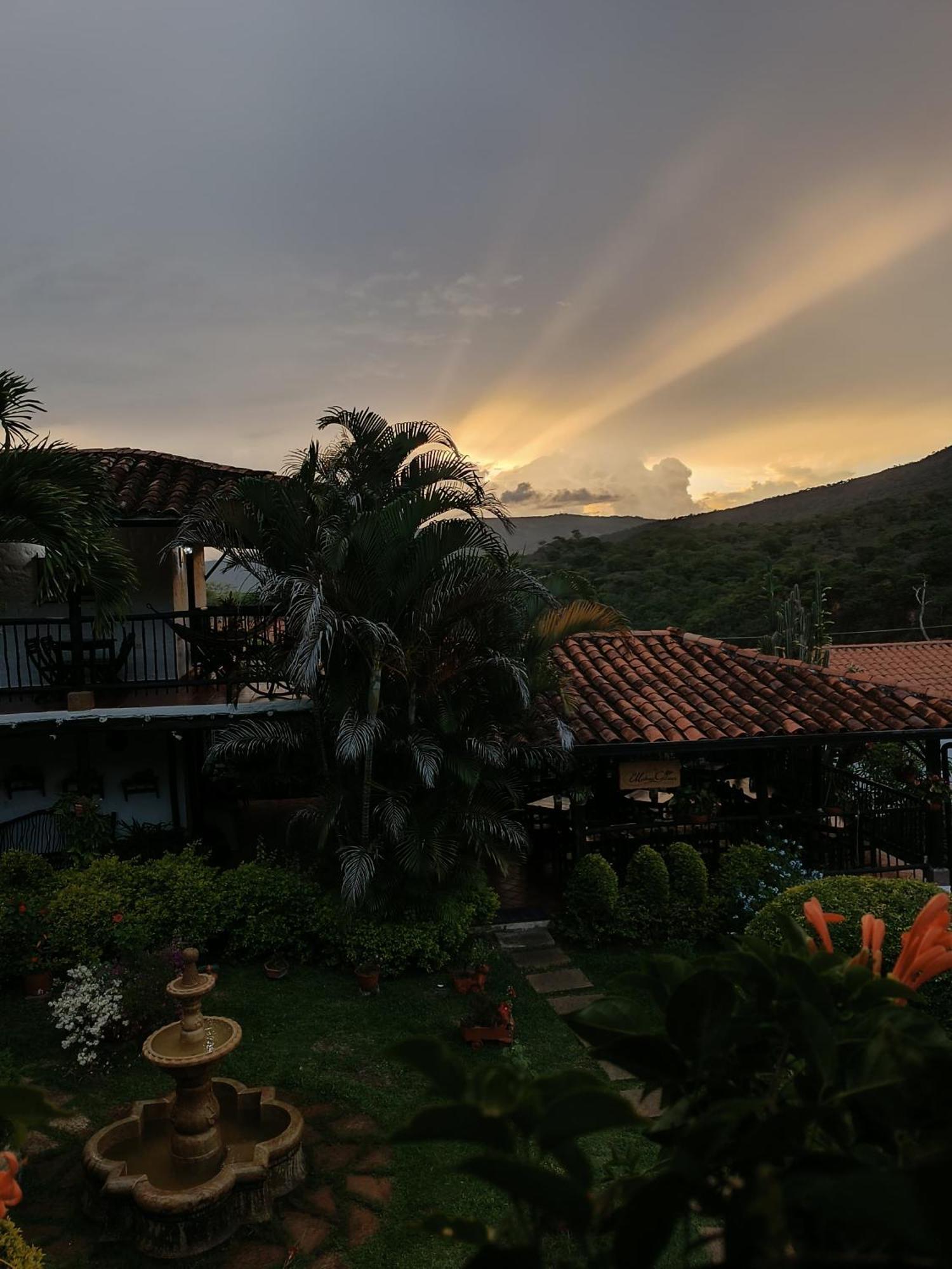 Hotel Campestre Casona Del Camino Real San Gil Bagian luar foto
