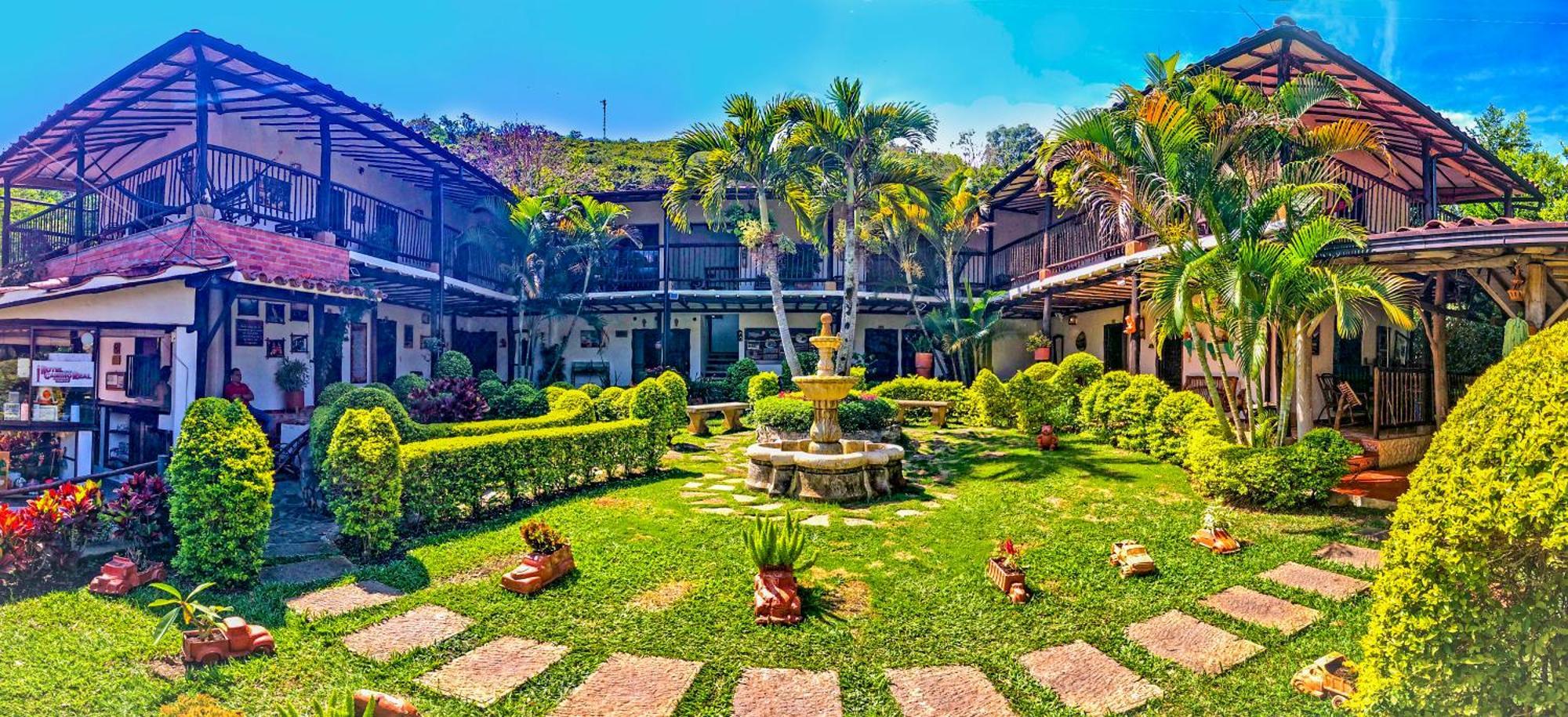 Hotel Campestre Casona Del Camino Real San Gil Bagian luar foto