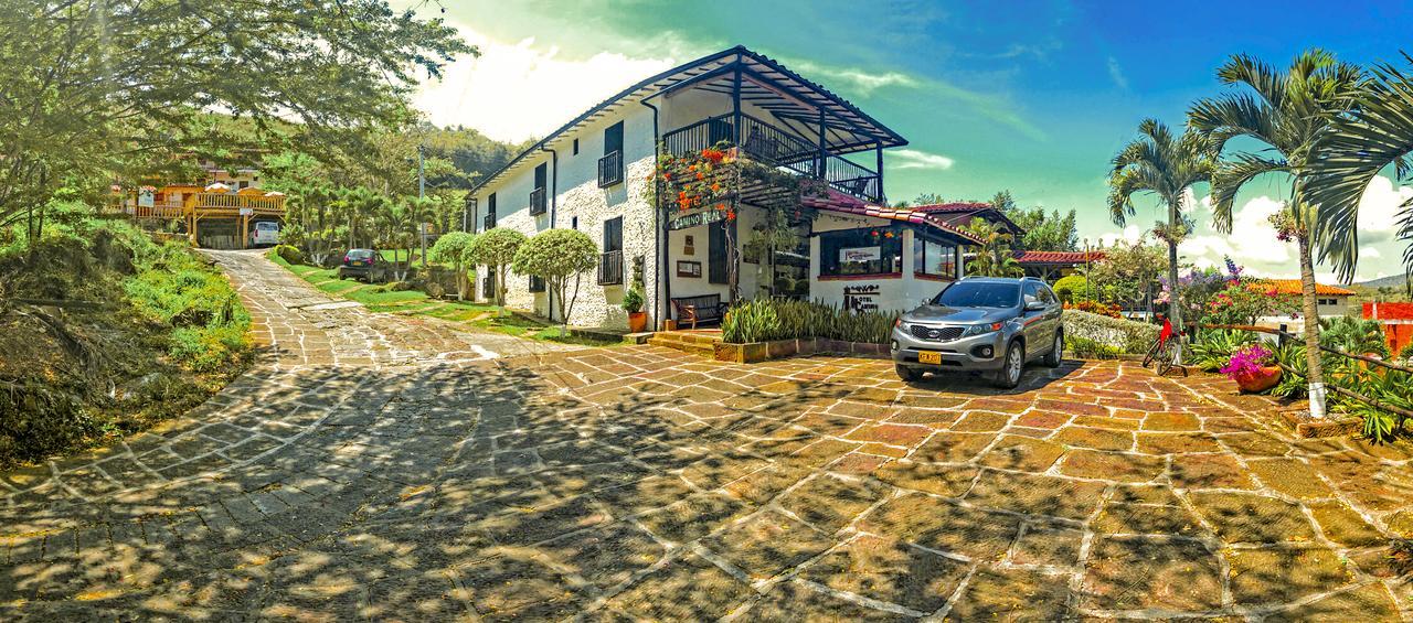Hotel Campestre Casona Del Camino Real San Gil Bagian luar foto